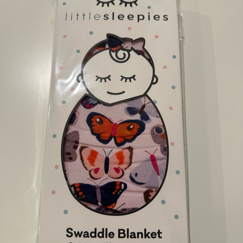 Little Sleepies Butterfly Swaddle